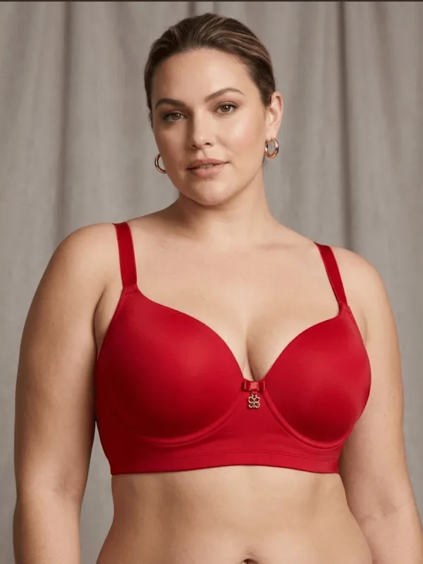 Sutiã Reforçado Plus Size Liso